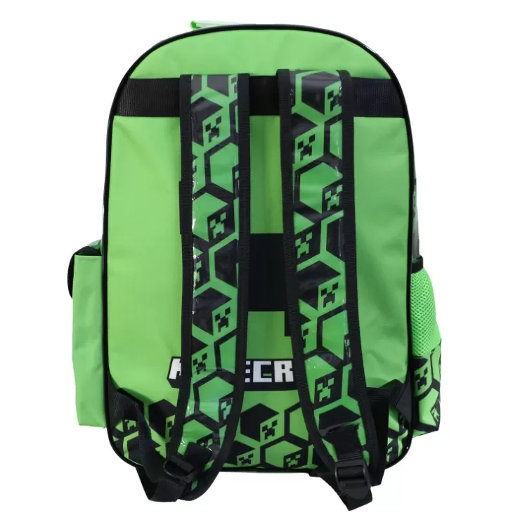 Mochila Escolar Cresko 2026 Minecraft 18" Art.MI118